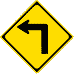 left turn sign